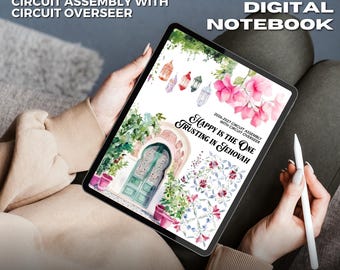 Digital PDF notebook circuit assemlby 2026 2027 Happy Is the One Trusting In Jehovah, with circuit overseer journal