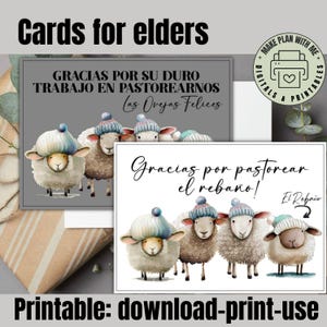 Card For elders Spanish tarjeta brothers pioneers printable tie jacket sympathy cards Bible quote encouragement digital scripture