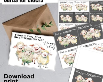 Card For elders shepherd thank you card brothers pioneers printable sympathy cards Bible quote encouragement digital scripture