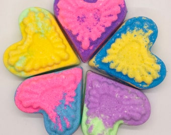 Heart Bath Bomb 5 pack