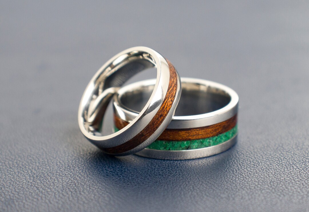 Malachite Engagement Ring Ring for Womens Womens Malachite Ring Mens