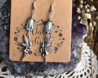 Magical Flower Fairy Dangle Earrings