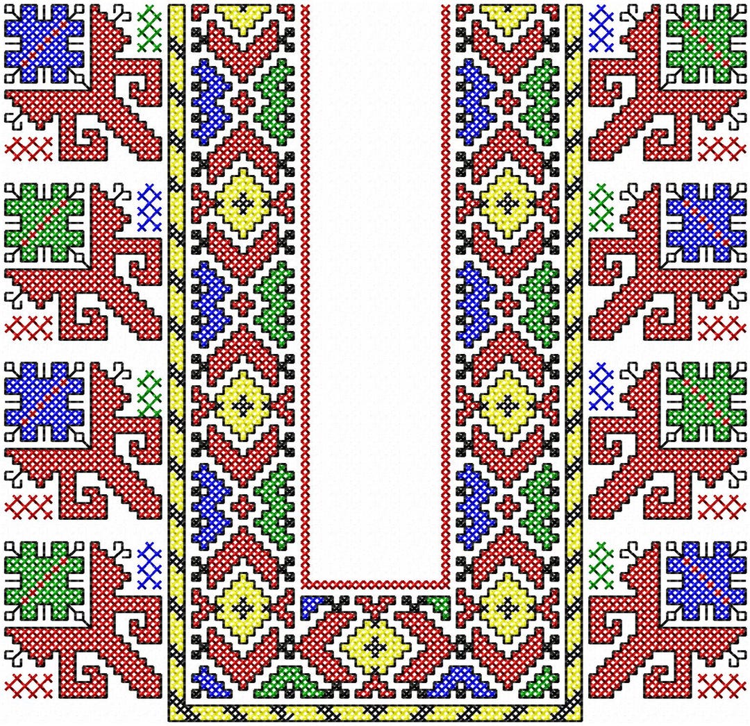 Bulgarian Embroidery, Machine Embroidery, Cross Stitch, Shevitsa