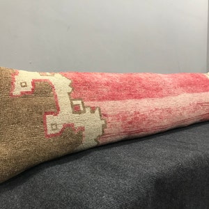 13”x56” inches / extra long pillow cover ,Long lumbar pillow, Decorative Lumbar Pillow, Bed lumbar pillow cover, EL Long Lumbar Pillow Cover