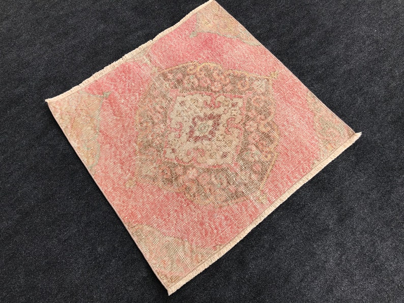 door mat rug Oushak small rug,floor mat rug,vintageTurkish rug Turkish Distressed Small rug,Turkish Small rug moraccon rug
