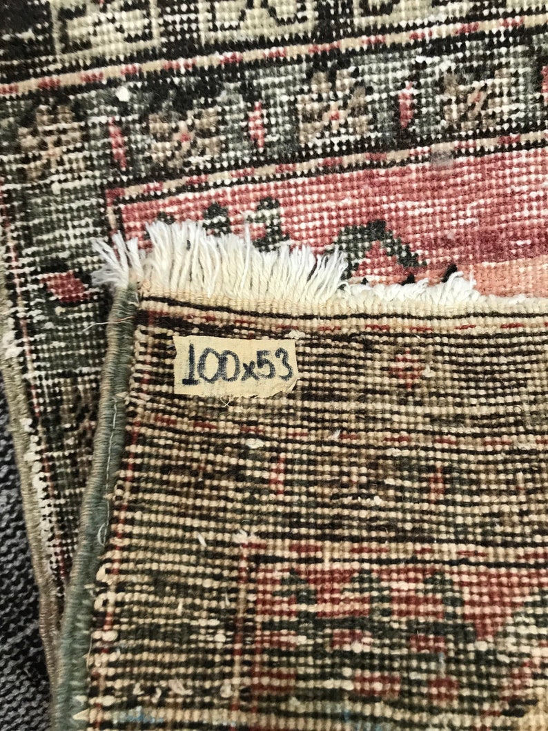 Free shipping rug runner Kitchen Oushak rug runner Distressed Turkish Oushak rug runner,Entry rug runner vintage Oushak rug rug