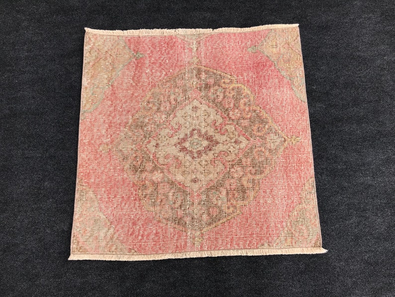 door mat rug Oushak small rug,floor mat rug,vintageTurkish rug Turkish Distressed Small rug,Turkish Small rug moraccon rug