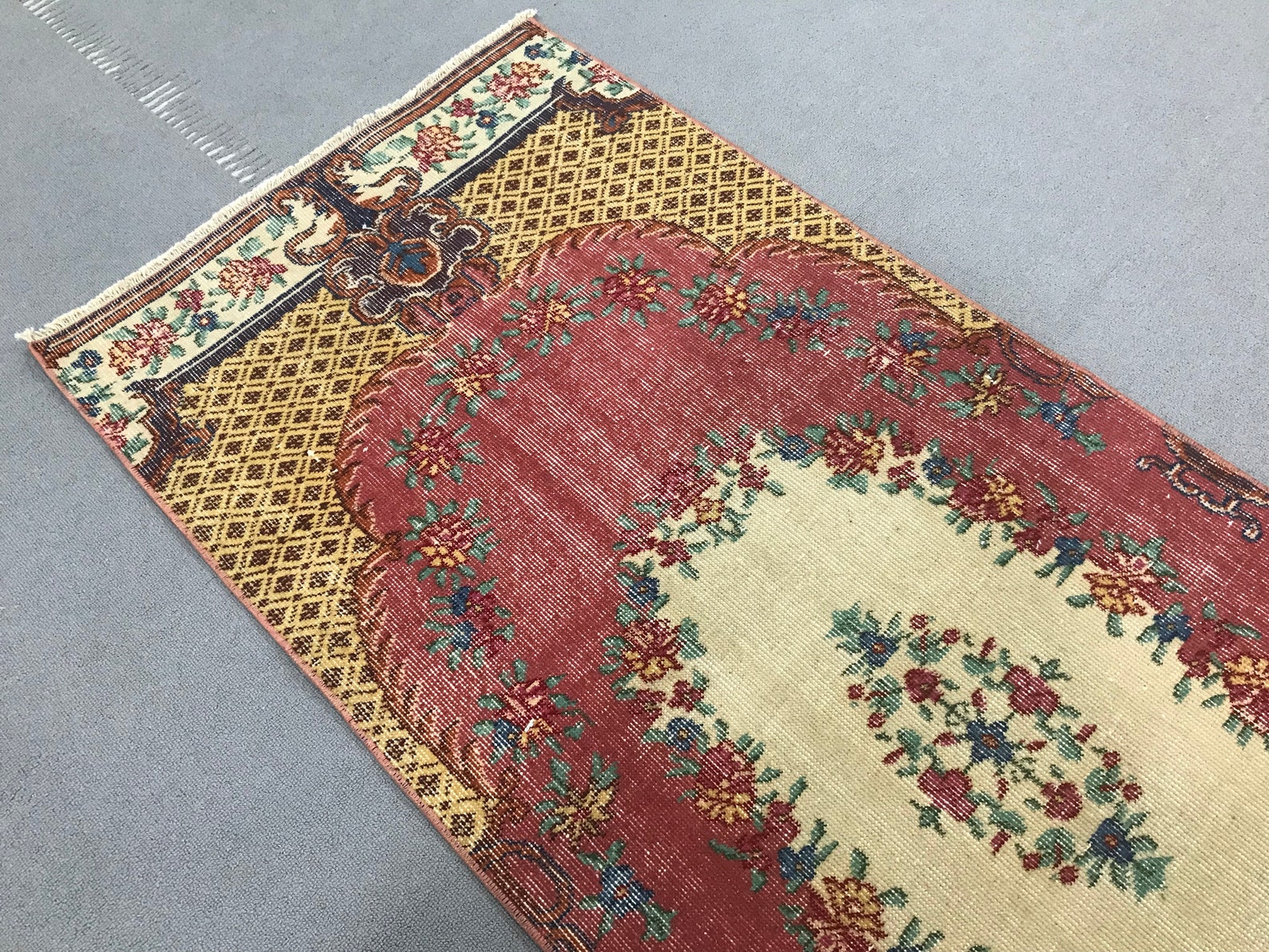 Vintage Narrow Rug Runner Kitchen Rug Runner25x67 Ft/ Etsy UK