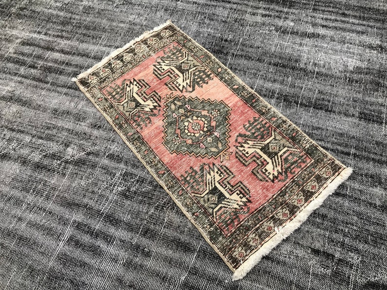 Free shipping rug runner Kitchen Oushak rug runner Distressed Turkish Oushak rug runner,Entry rug runner vintage Oushak rug rug