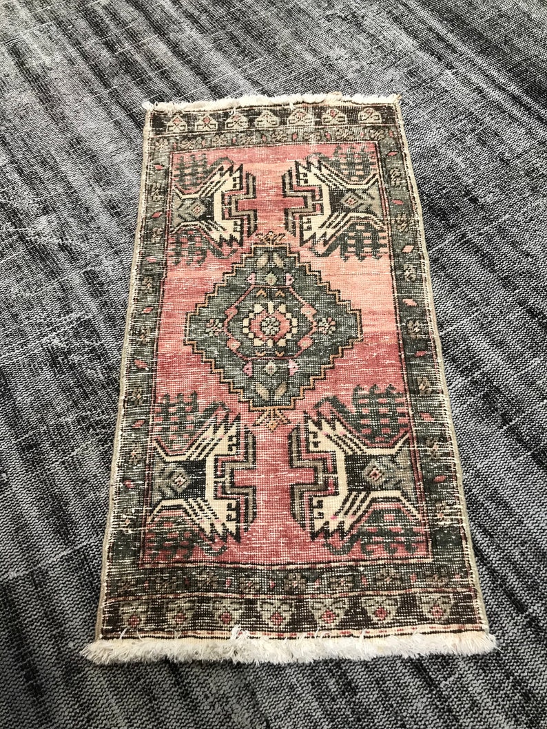 Free shipping rug runner Kitchen Oushak rug runner Distressed Turkish Oushak rug runner,Entry rug runner vintage Oushak rug rug