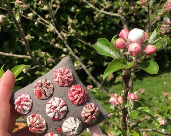 Suffolk puff pincushion