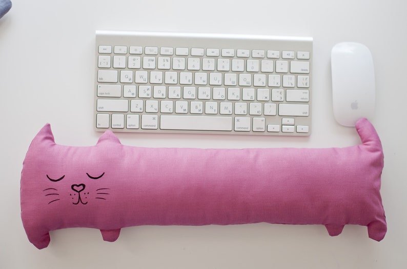 Get Cat Mouse Pad With Wrist Rest Images