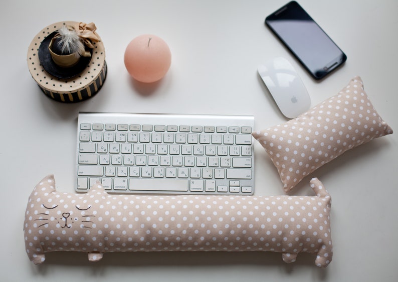 Desk Accessories Set For Women Kit Blush Relaxation Cat Dog Etsy