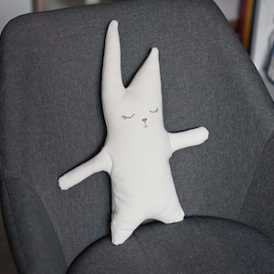 Cat body pillow toy funny Cushion for kids Sleeping bear cat plush Sleeper memory teddy bear Stuffed plush kitty kitten