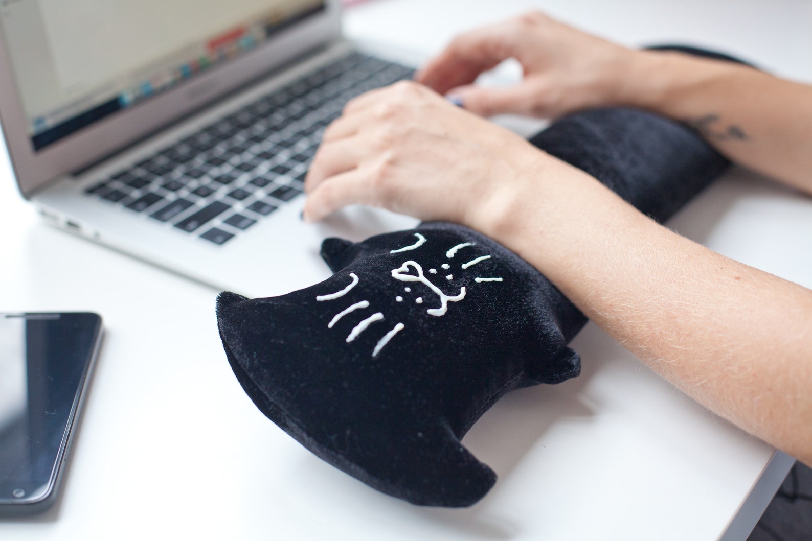 Laptop Cushion Mouse Pad Pillow Keyboard Wrist Rest Mousepad Etsy