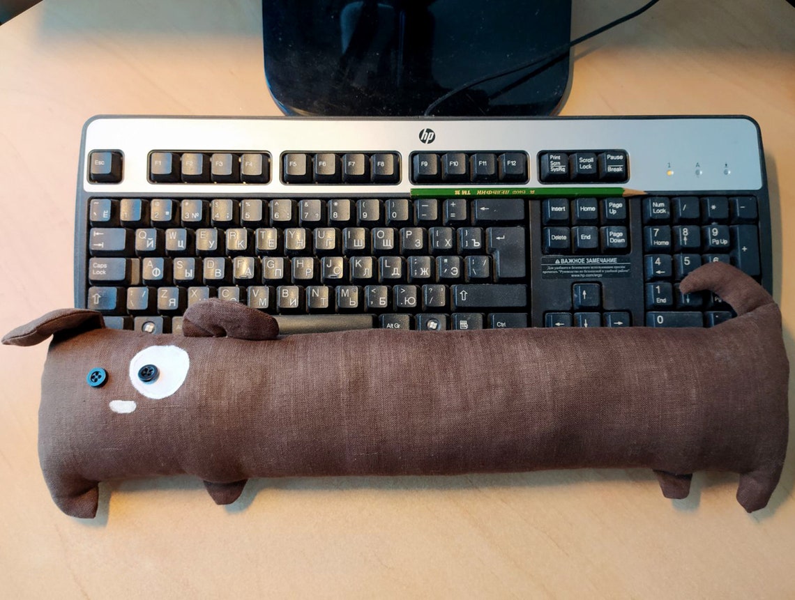 Laptop Wrist Rest Pillow Desk Keyboard Wrist Rest Dog High Etsy