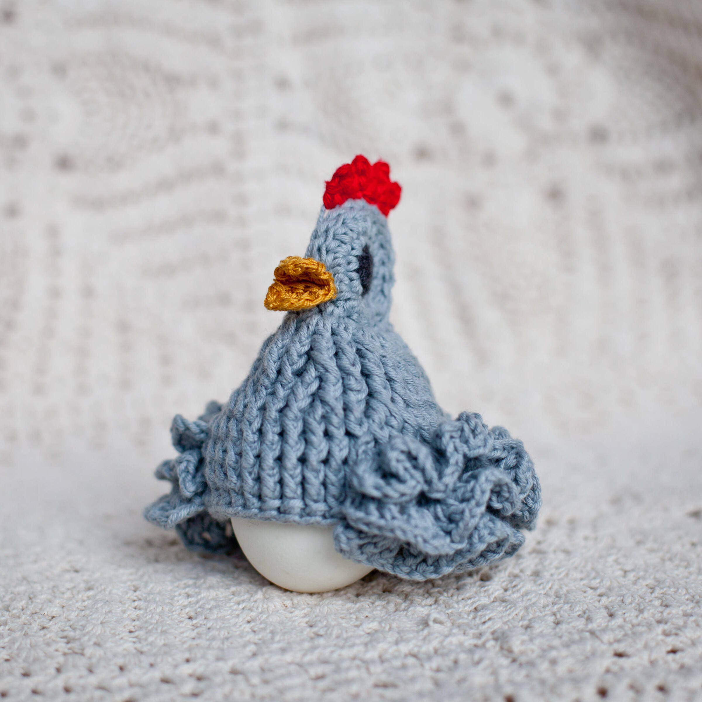 Chicken easter gift ideas table decoration for girls crochet | Etsy
