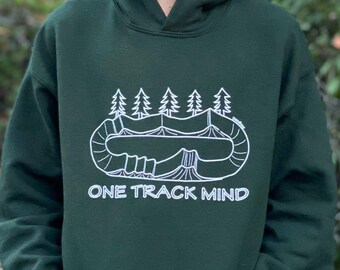 One Track Mind BMX Pump Track Shirt & Hoodie, MTB Cycling Apparel