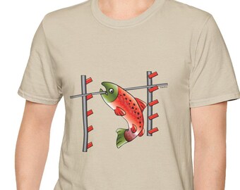 Adult & Youth "Salmon Ladder" Ninja Warrior Inspired Shirt and Hoodie