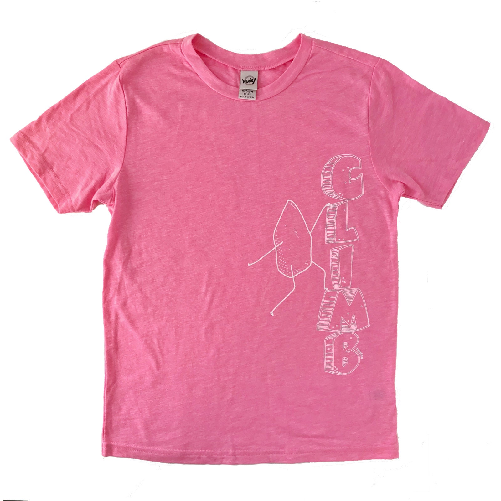 Kids rock Climb Climbing Shirt Cute and Fun Tee for Toddlers, Kids