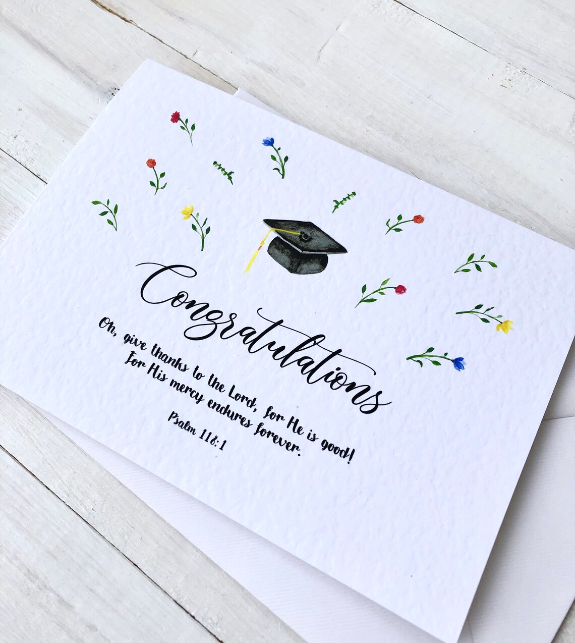 Tarjeta de Graduación / Tarjeta de Graduación Cristiana / - Etsy España