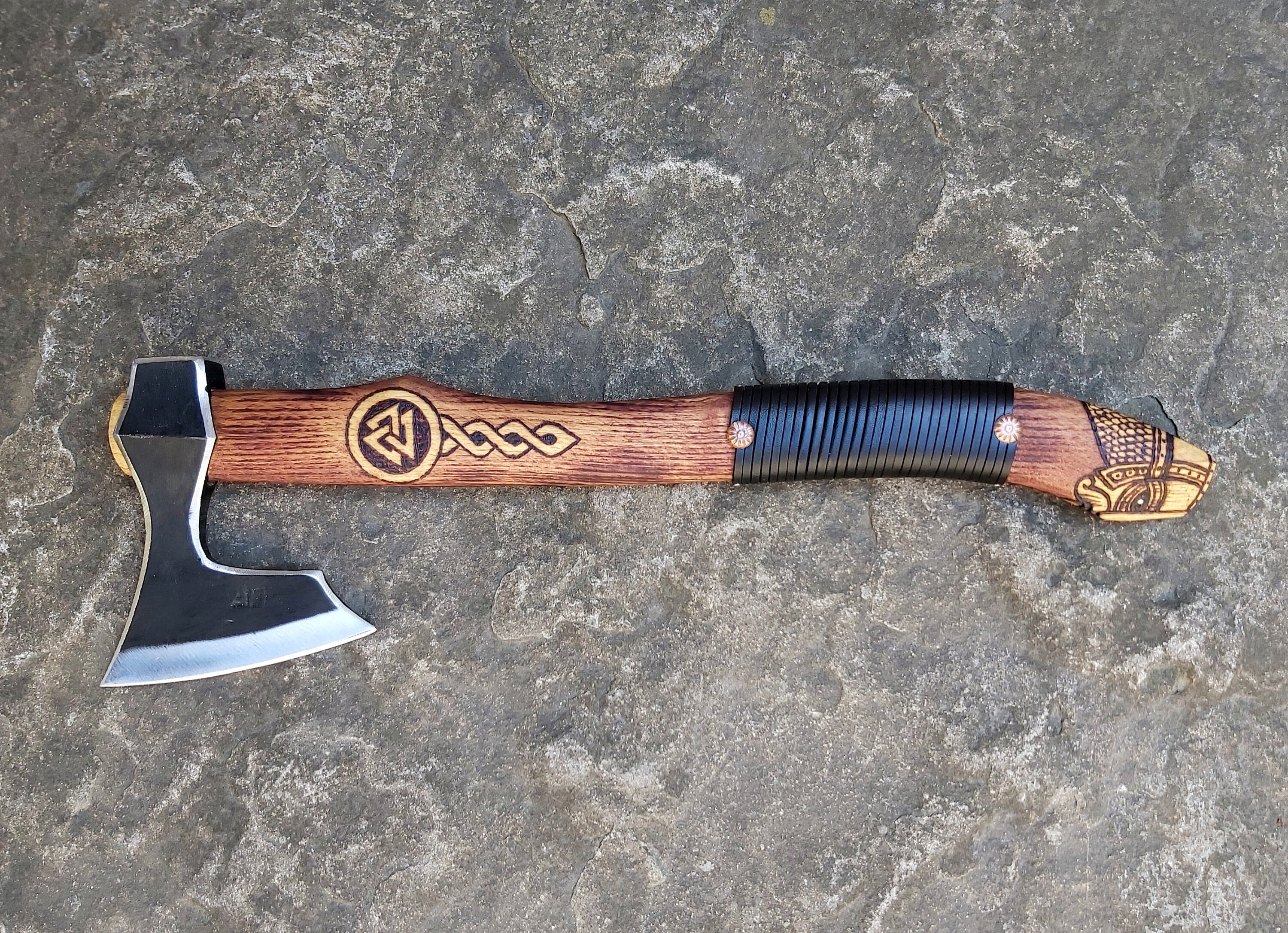 bearded battle axe