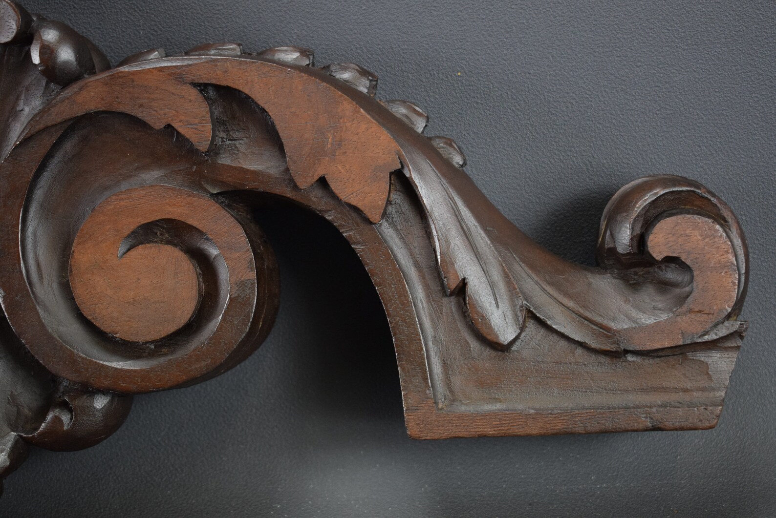 Carved Wood Ornate Scroll Pediment Crest Cornice for Above Etsy