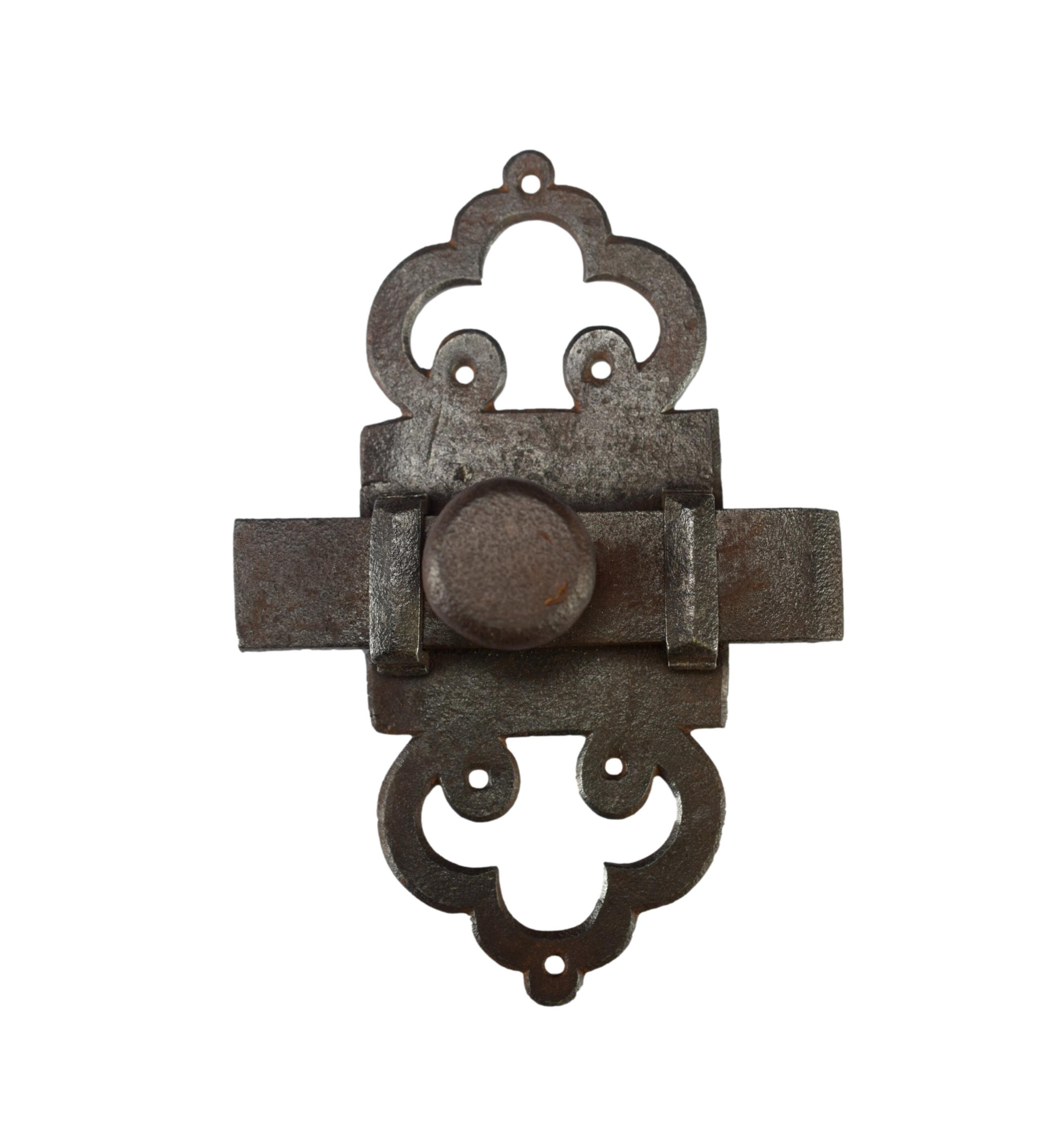 Large Antique Forgé Porte Slide Lotch Lock Bolt