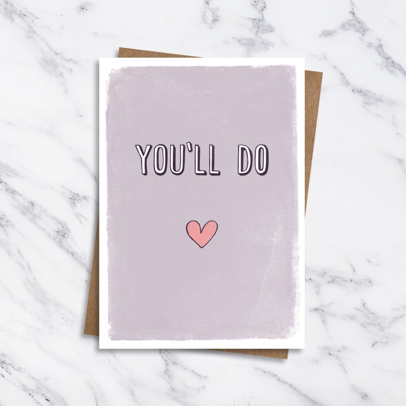 Funny Valentines Day Card, Funny Anniversary Card, Girlfriend Card, Boyfriend Card, Husband Card, Wife Card, Cute Valentine Greetings Card image 1