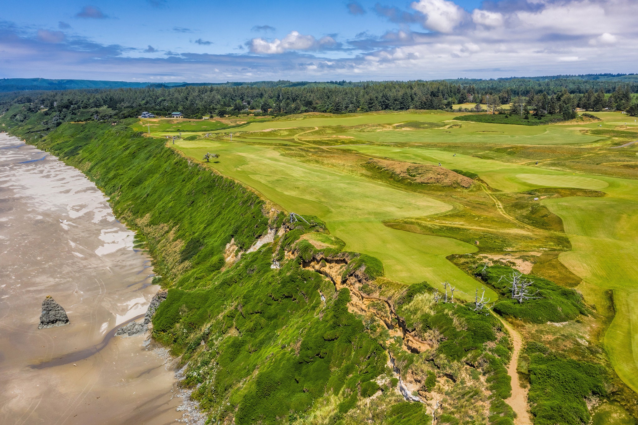 Sheep Ranch en Bandon Dunes Golf Resort, Hoyo 17 v4 Fine Art Golf ...