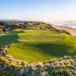 Bandon Dunes Golf Course, Hole #6 - v1-21 - Fine Art Golf Prints