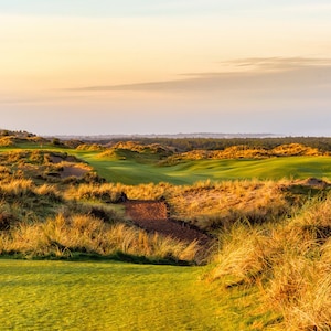Bandon Trails Golf Course, Hole #1 - Fine Art Golf Prints
