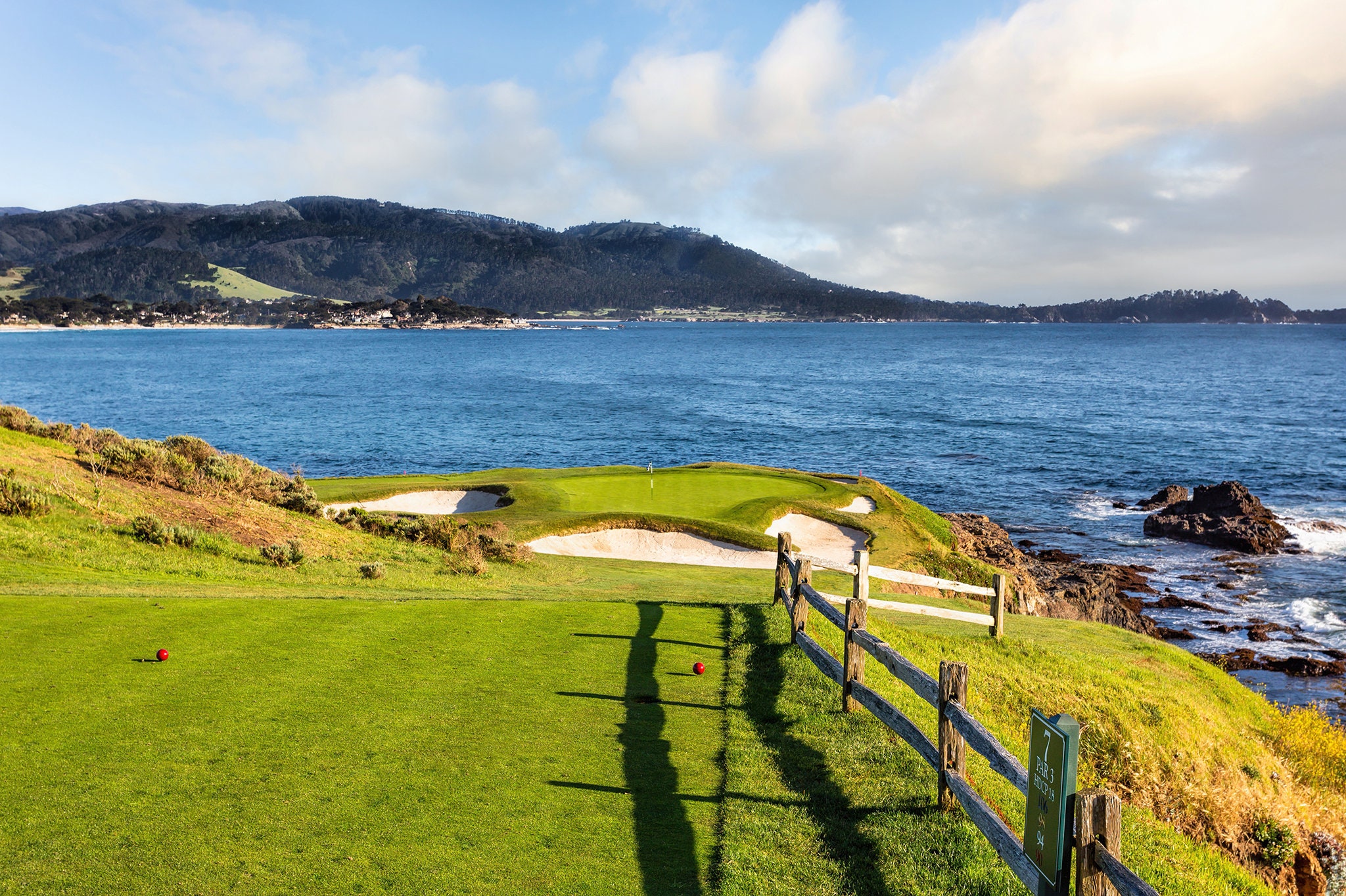 Pebble Beach Golf Resort, Hole #7 Par 3 - Fine Art Golf Prints - Etsy