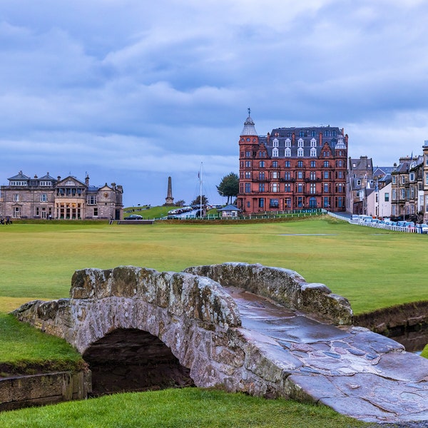 The Old Course at St Andrews, Hole #18 - Fine Art Golf Prints