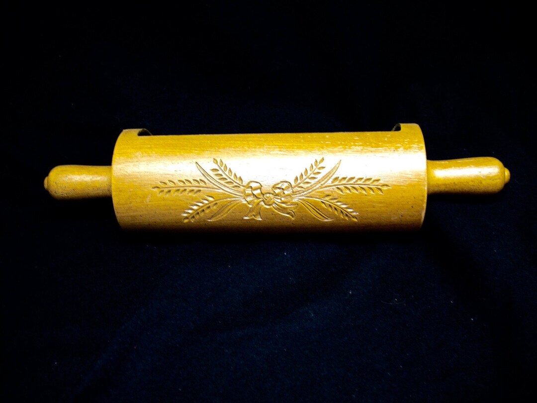 HOMCO Rolling Pin Wall Decor Home Interior Wheat Bow Wall Etsy