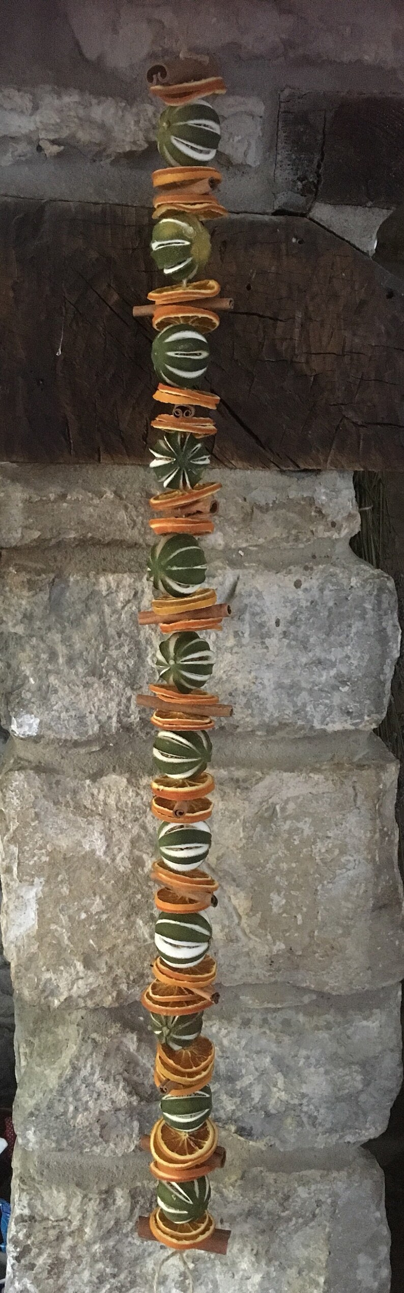 Dried Fruit Garland 1 Metre Etsy