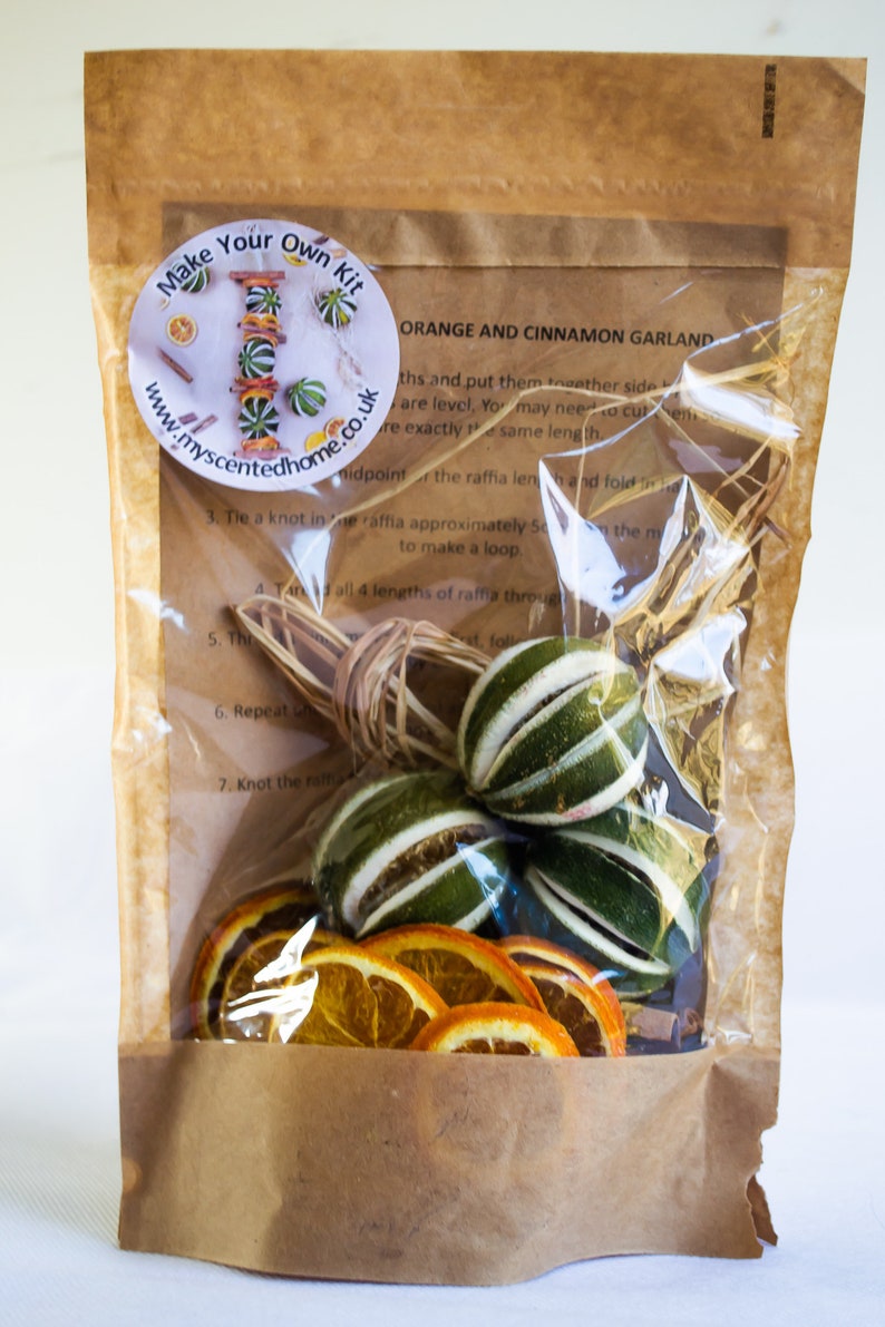 Make Your Own Dried Fruit Garland Kit Etsy