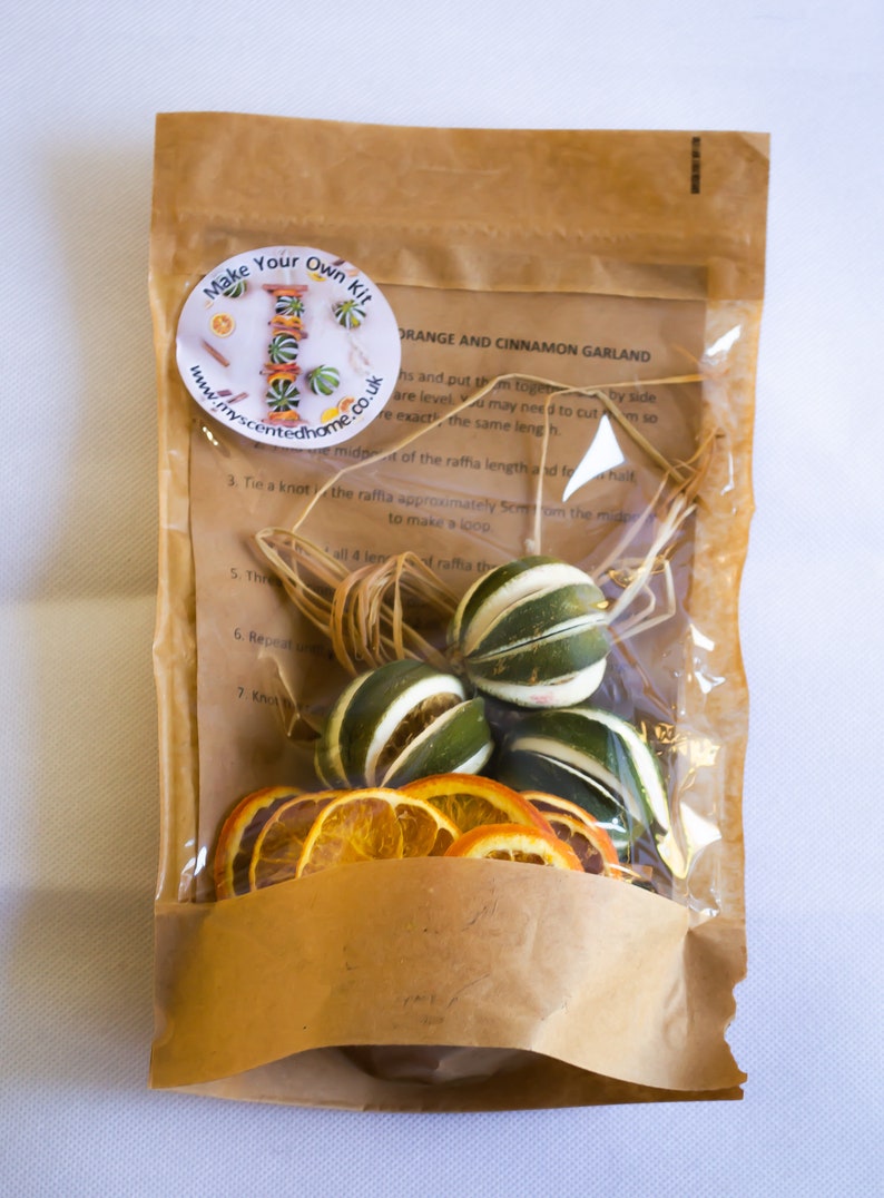 Make Your Own Dried Fruit Garland Kit Etsy