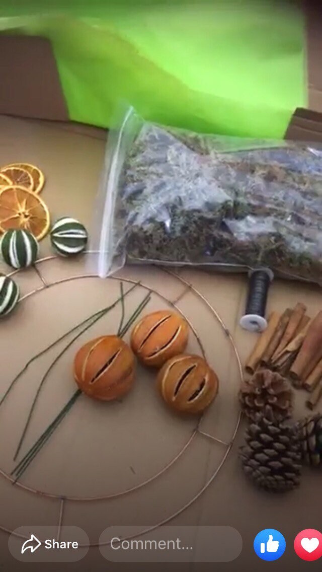 Make Your Own Christmas Wreath Kit WITHOUT Foliage Etsy UK