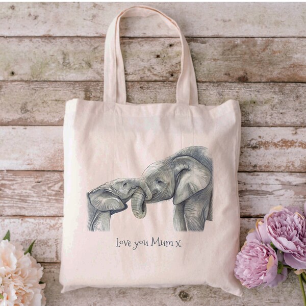 Elephant Tote Bag Etsy