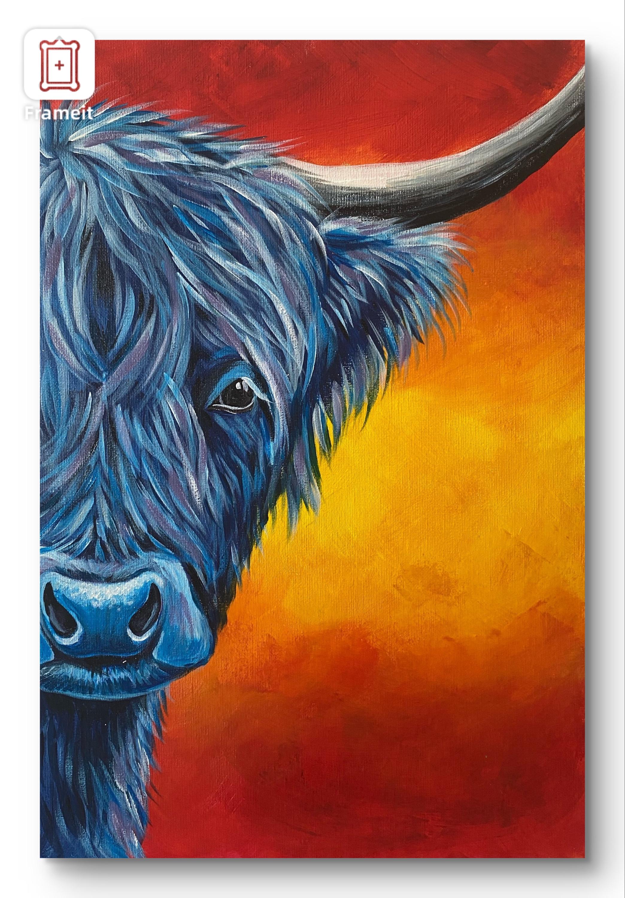 A3 Acrylic Painting - Etsy