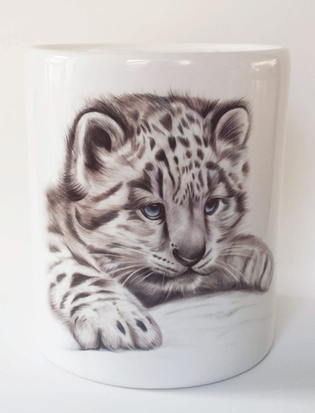 Snow Leopard Box Snow Leopard Money Box, Personalised Gift, Christmas Gift, Christmas ...