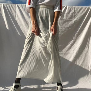 Beautiful pleated long skirt