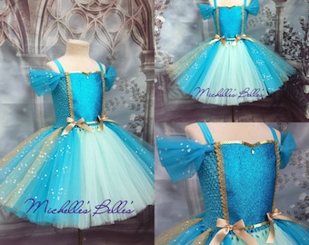 Princess Jasmine Aladdin style tutu dress