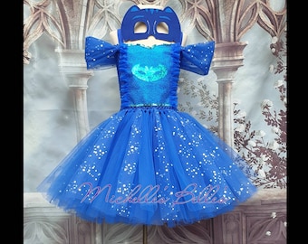 PJ Masks Catboy style tutu dress