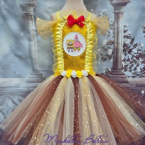 spongebob birthday dress Spongebob Puffer Set, ANY THEME, ANY Color, Girl Birthday Outfit, Girl Puffer Vest & Skirt, Spongebob Birthday Outfit