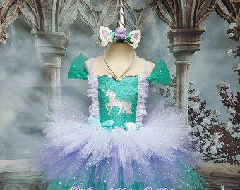 Unicorn tutu dress