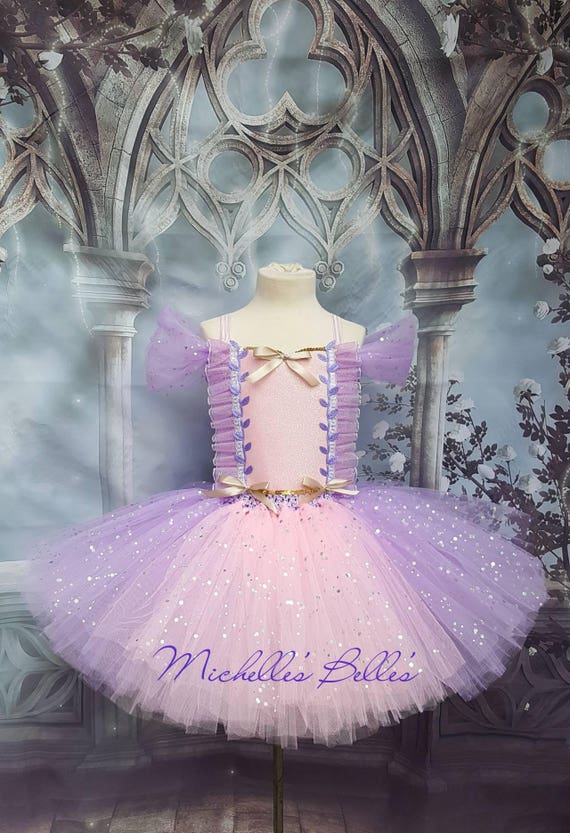 Rapunzel Tangled Style Tutu Dress Etsy UK