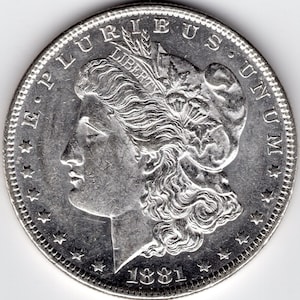 1881-O Morgan Silver Dollar (M81O)