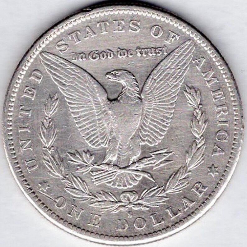 1884-S Morgan Silver Dollar M84S image 2